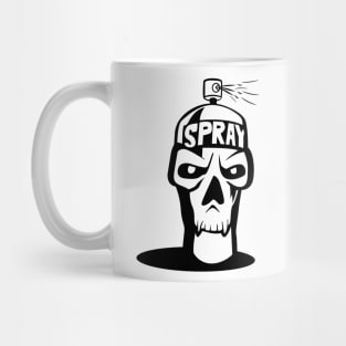 Skull Spray Mug